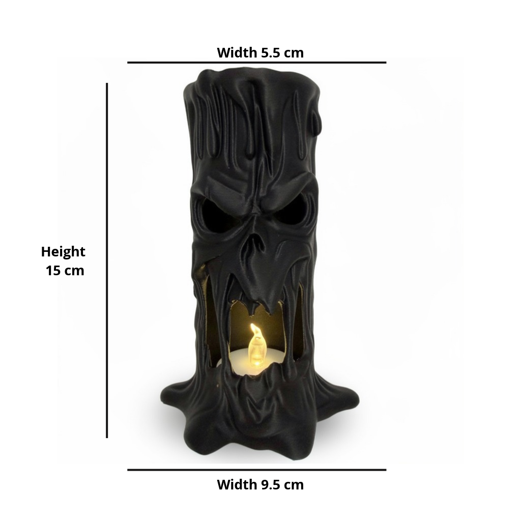 Melting Haunted Tree Candle Holder - Halloween Decor