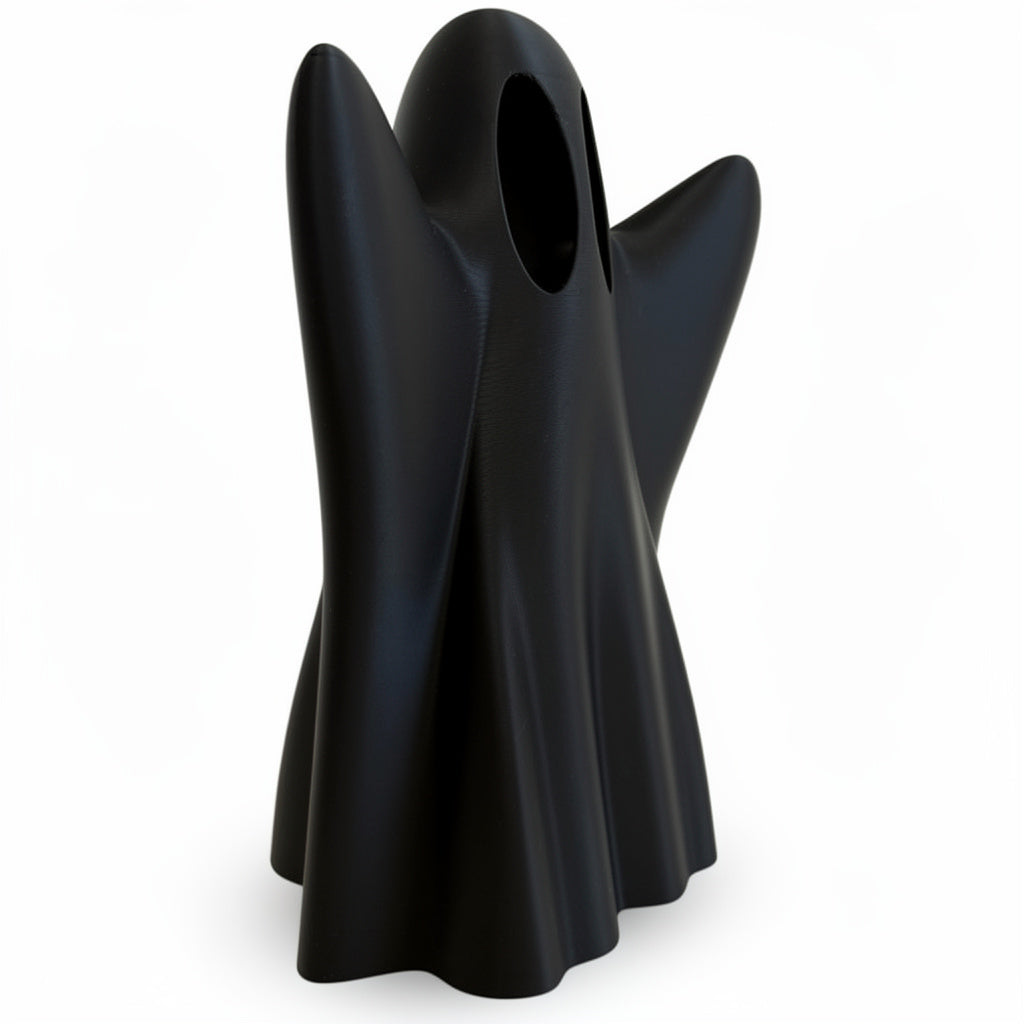 Minimalist Black Ghost Decor - Halloween Figurine