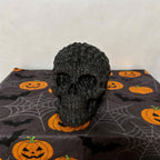 Black Multi-Skull Sculpture - Halloween Decoration